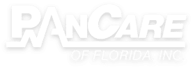 PanCare of Florida, Inc. white logo | PanCare of Florida, Inc. (a.k.a. PanCare Health) is a 501(c)3 non-profit organization based in Panama City, Florida